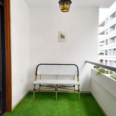 아파트 Playa De Americas Duplex Con Piscina *